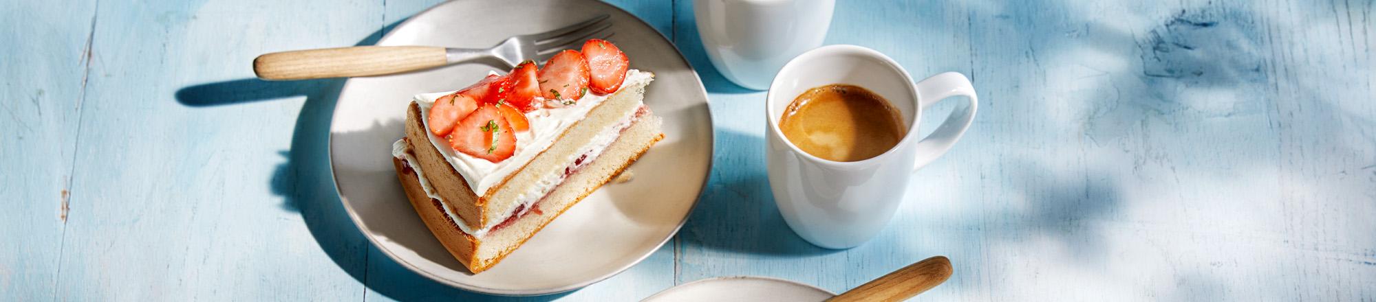 Zomerse verleiding: aardbeientaart met een romige twist
