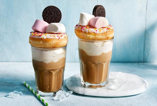 IJskoffie donut deluxe: perfect voor de zomer