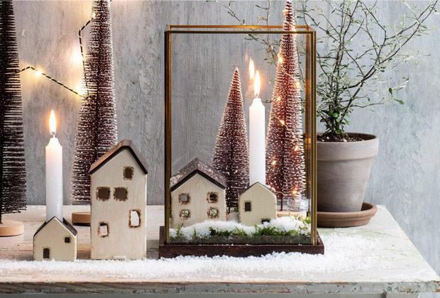 DIY: Maak eenvoudig je eigen mini kerstdorp
