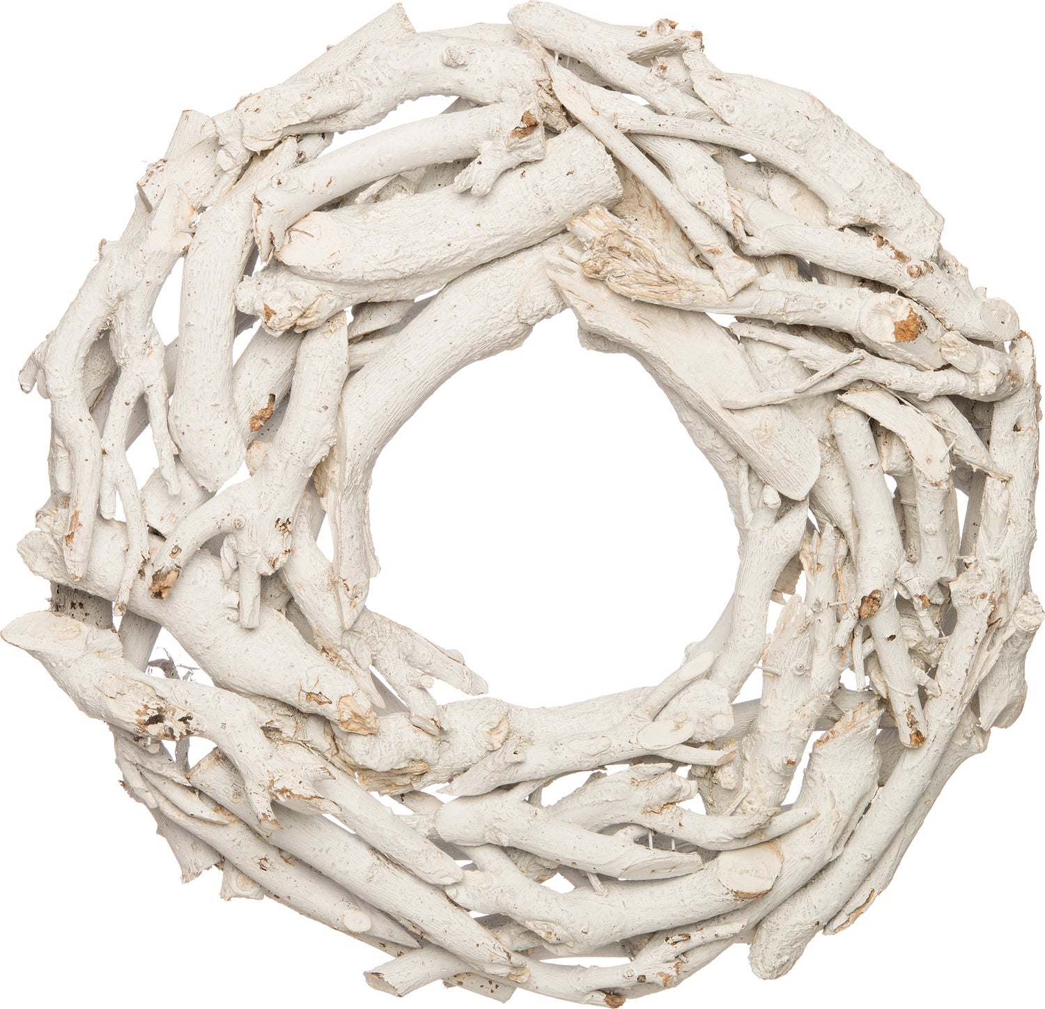 Intratuin wanddecoratie krans wit D H 10 cm kopen | Intratuin