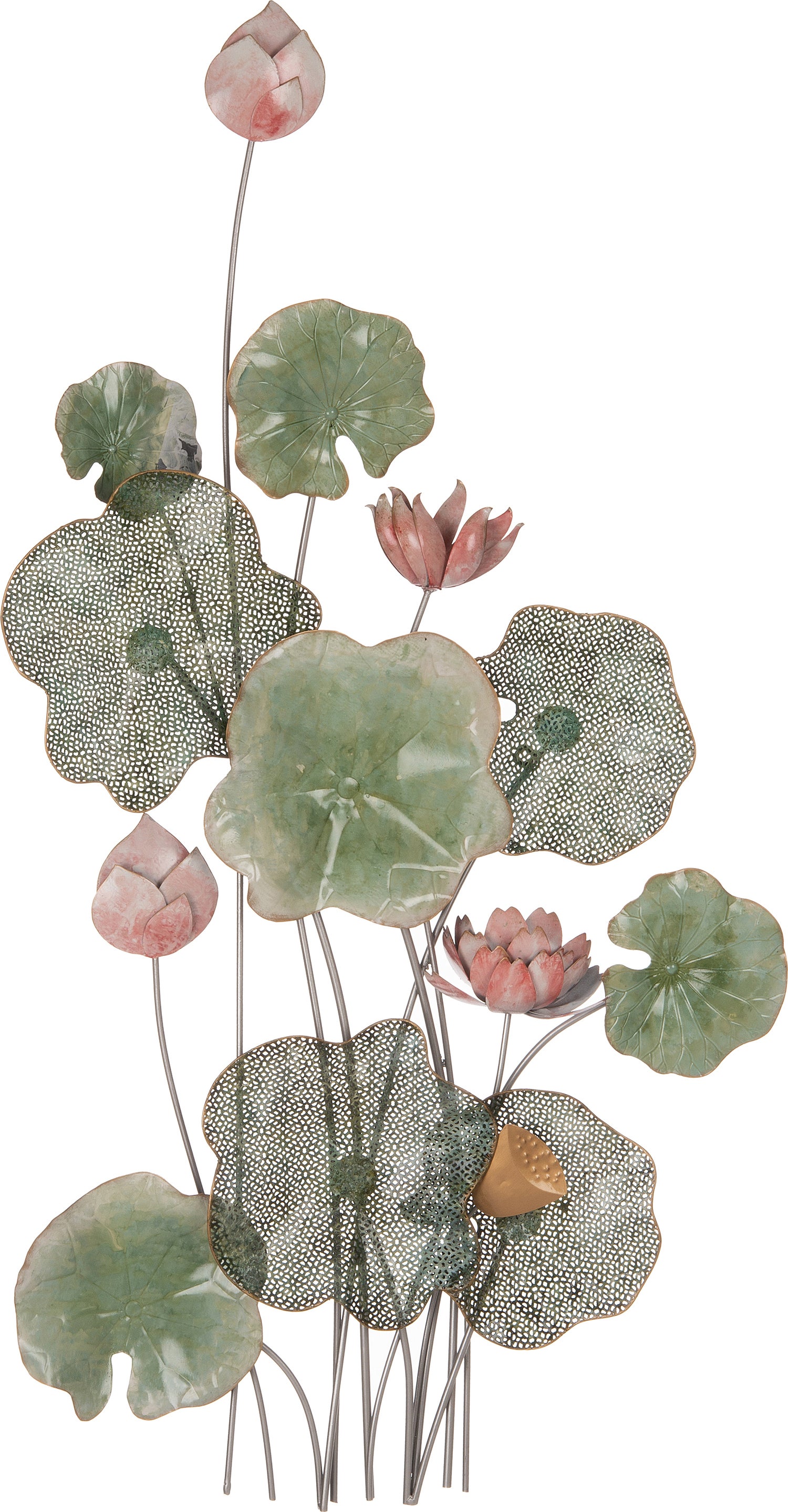 wanddecoratie lotus multi 68,5 x 133 x cm kopen | Intratuin