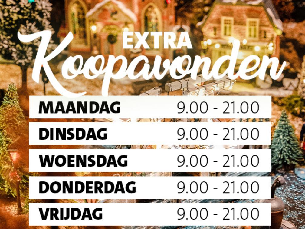 Extra koopavonden