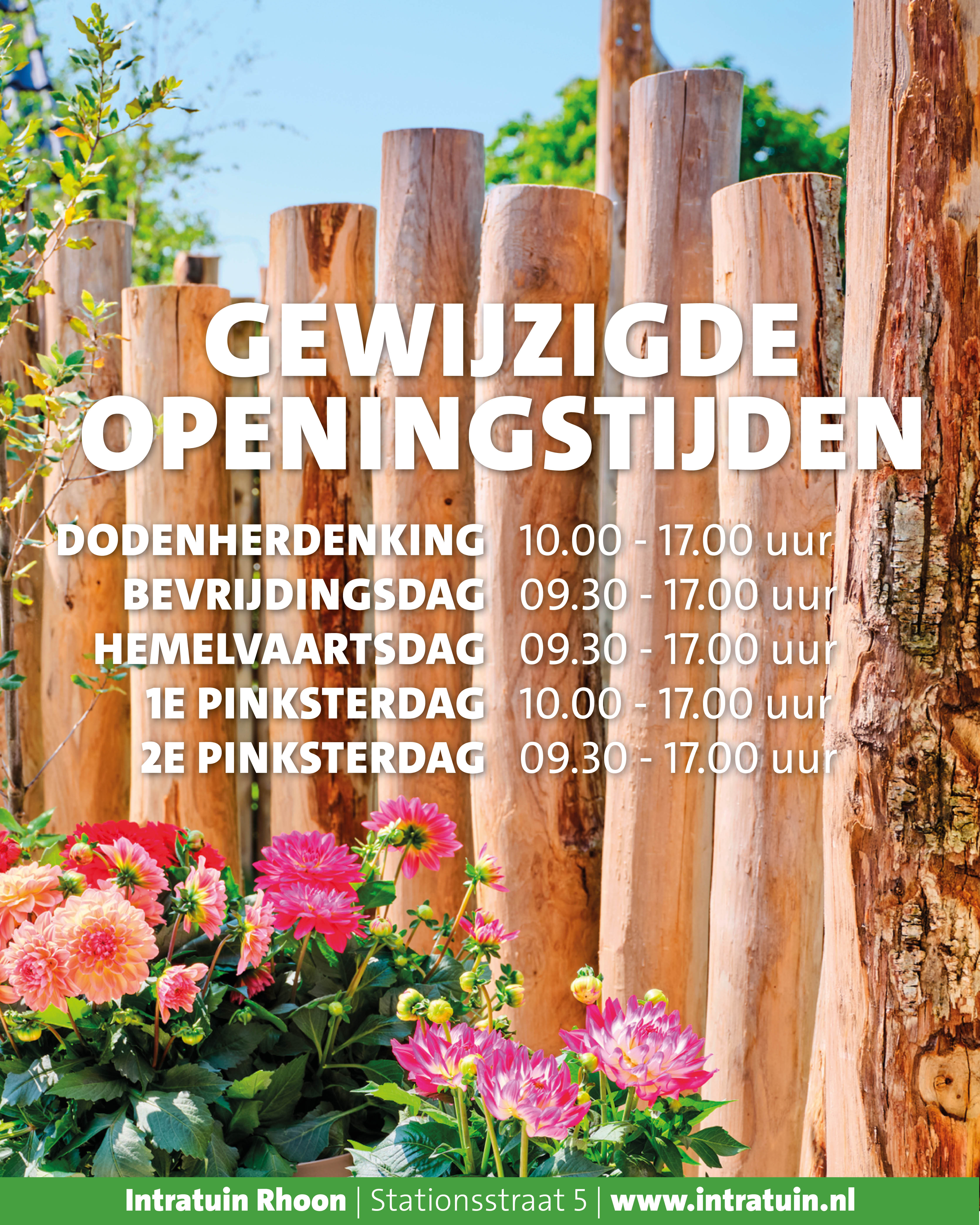 Openingstijden Feestdagen – we zijn gewoon open!