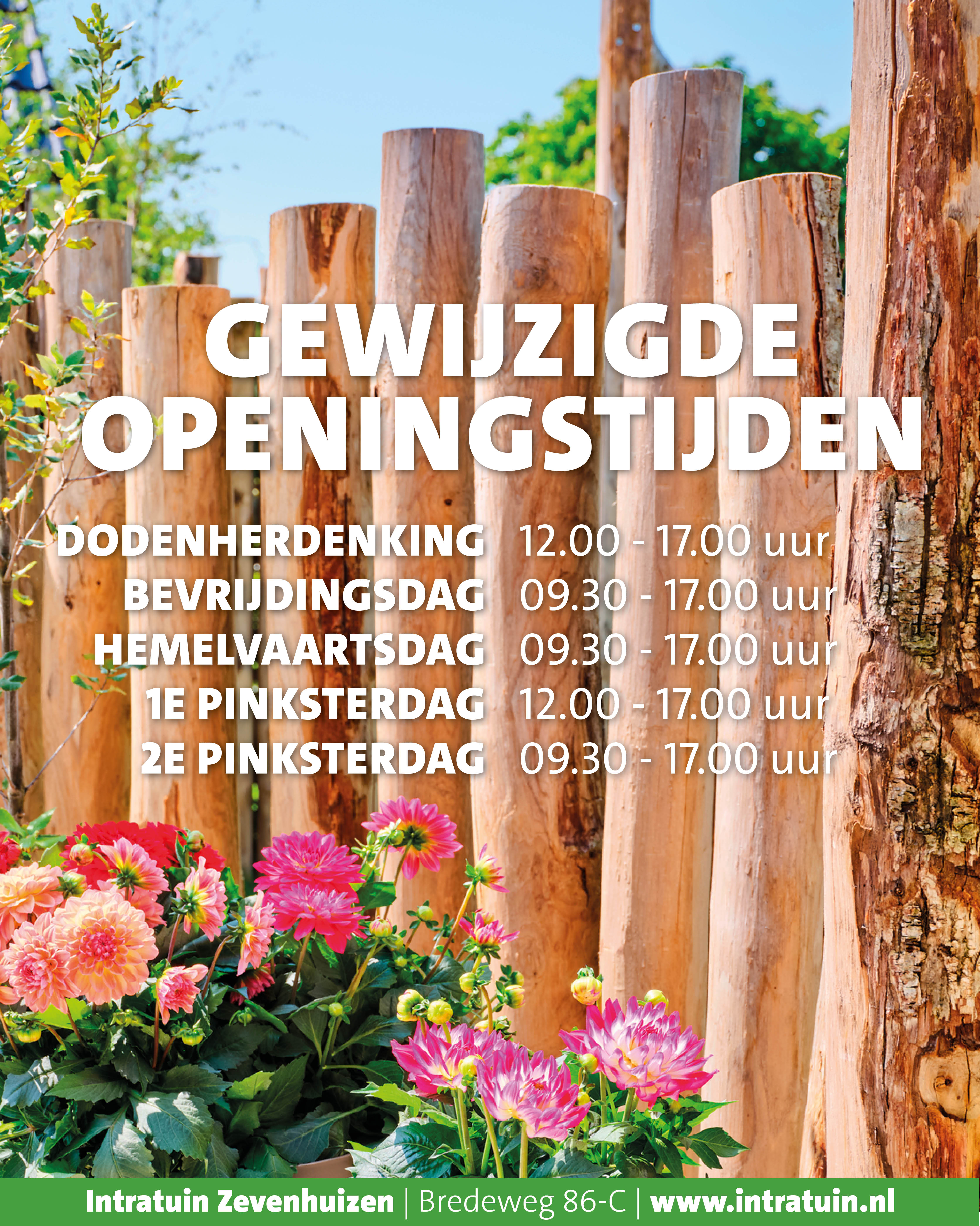 Openingstijden Feestdagen – we zijn gewoon open!