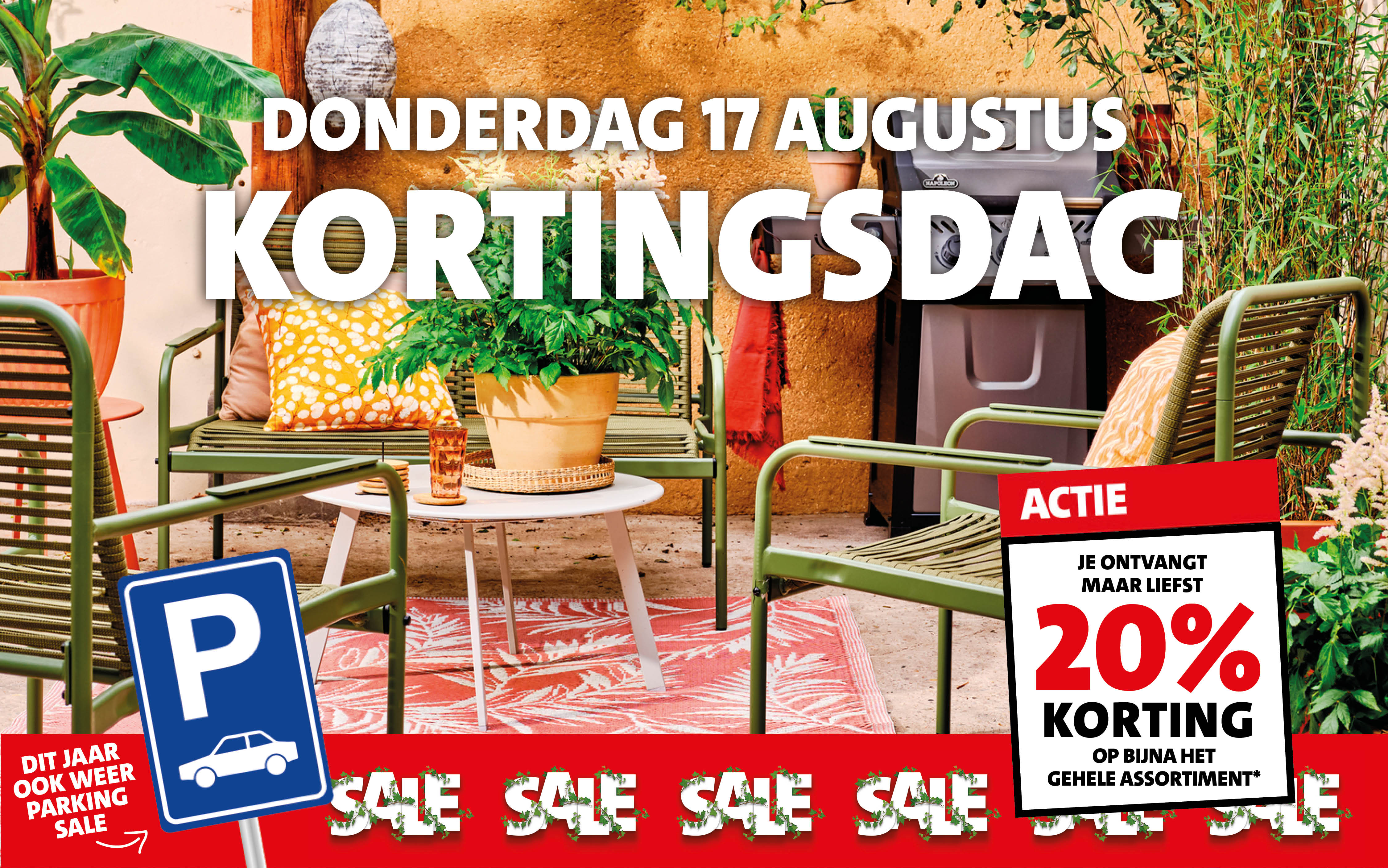 SALE en Kortingsdag!