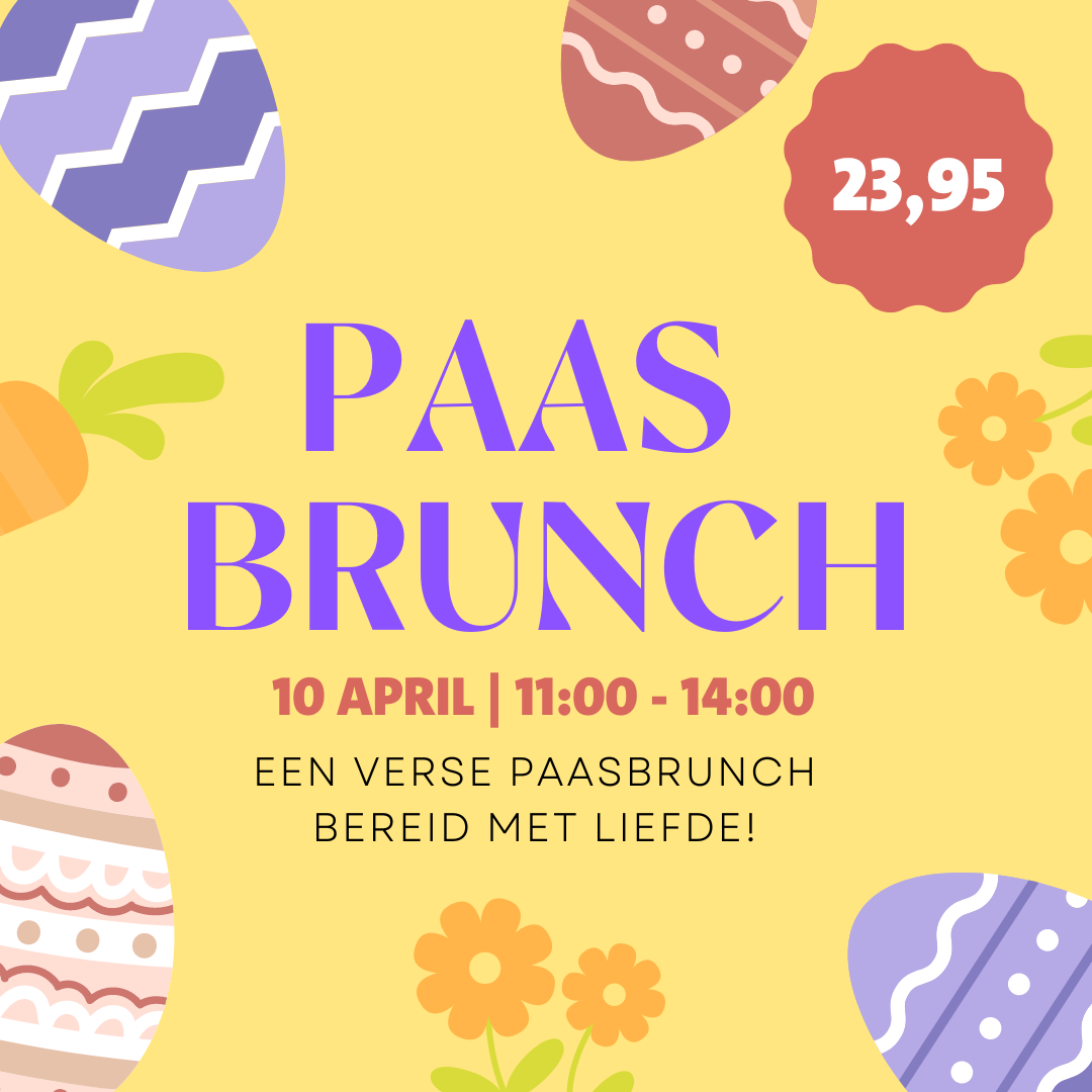 PAASBRUNCH - In onze brasserie!
