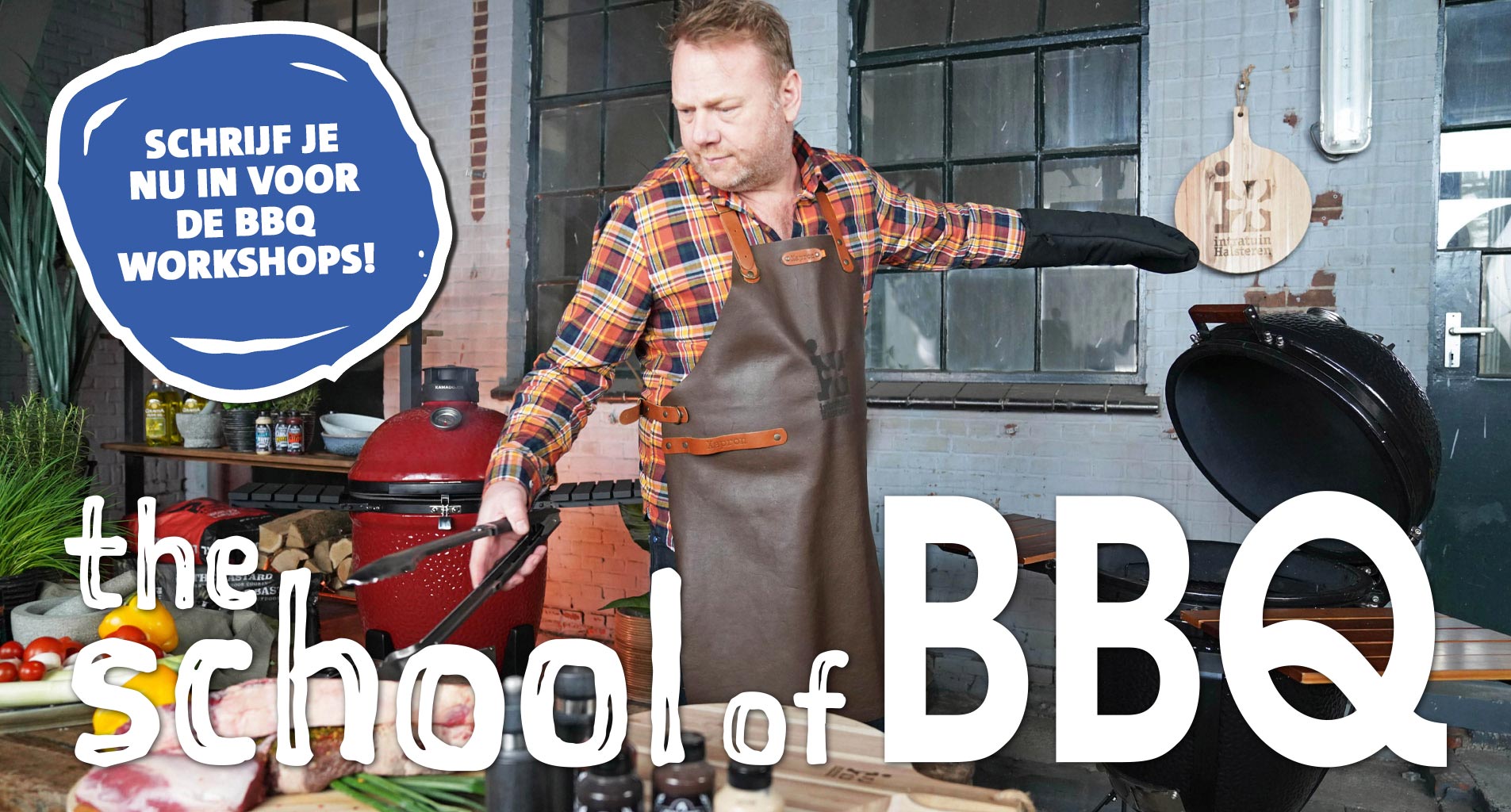 BARBECUE WORKSHOPS MET JEREMEY VERMOLEN