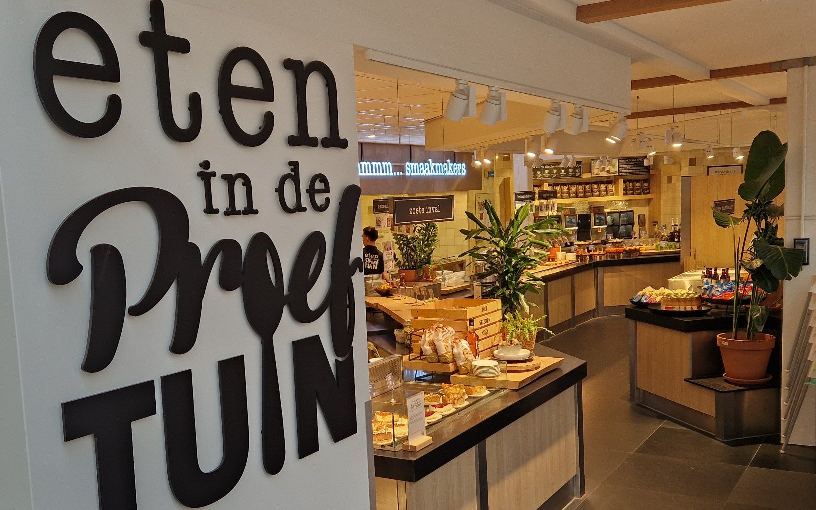 Eten in de Proeftuin